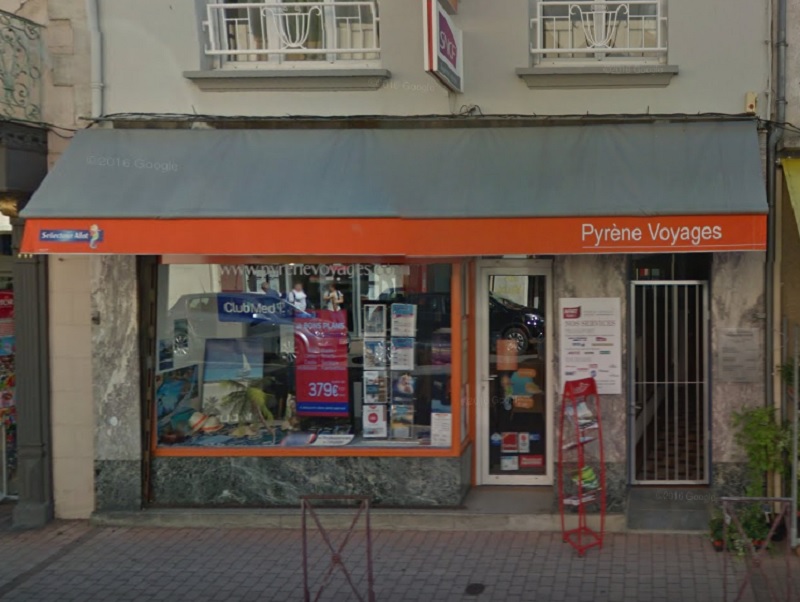 L'agence Pyrène Voyages de Saint-Girons fait désormais partie du groupe Verdié Voyages - DR : Capture d'écran Google Street View