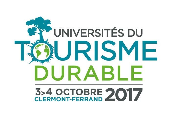 ATD a choisi la capitale de l’Auvergne pour tenir sa troisième université, les 3 et 4 octobre 2017 - DR : Logo Universités du tourisme durable
