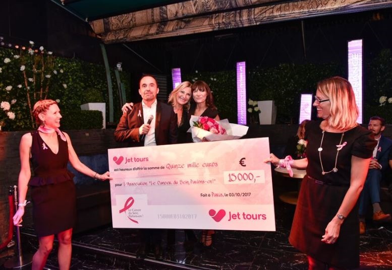 Jet tours se mobilise pour la lutte contre le cancer du sein Jet tours se mobilise pour la lutte contre le cancer du sein