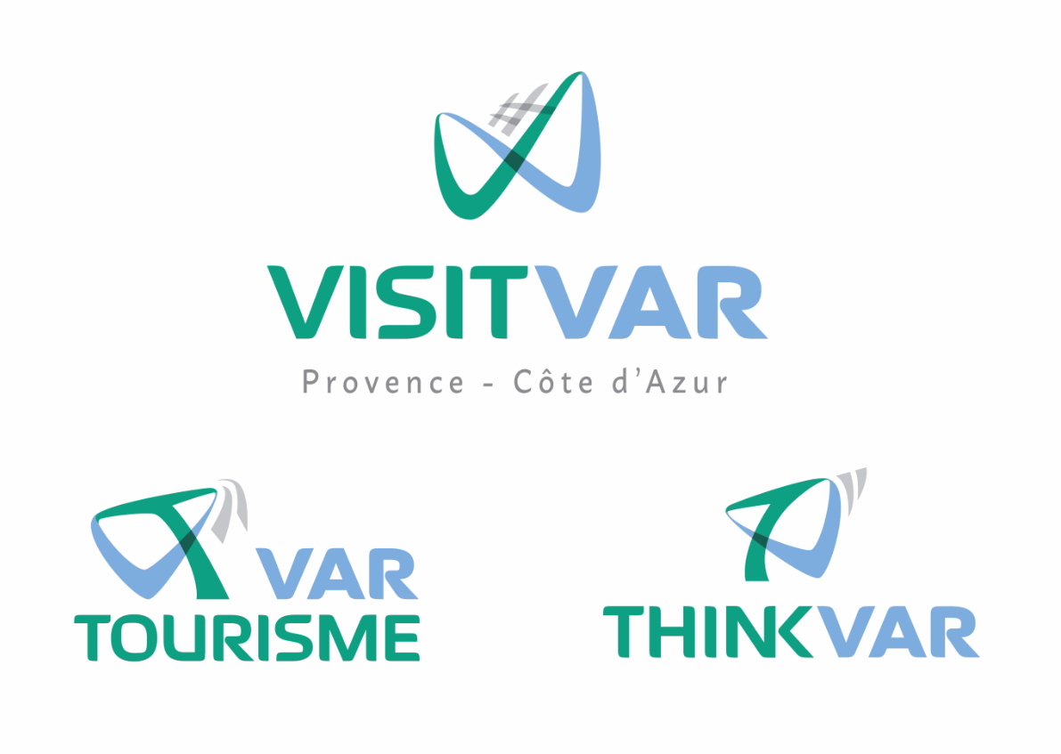 Les nouveaux logos déclinés selon la nouvelle charte graphique - DR