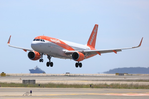 Easyjet représente 42% du marché Français, loin devant ses autres concurrents - Crédit photo : easyjet