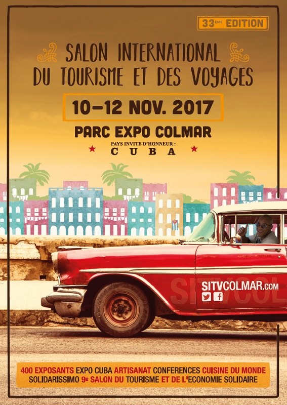 Cuba sera à l'honneur du SITV 2017 - DR : Affiche 2017 SITV