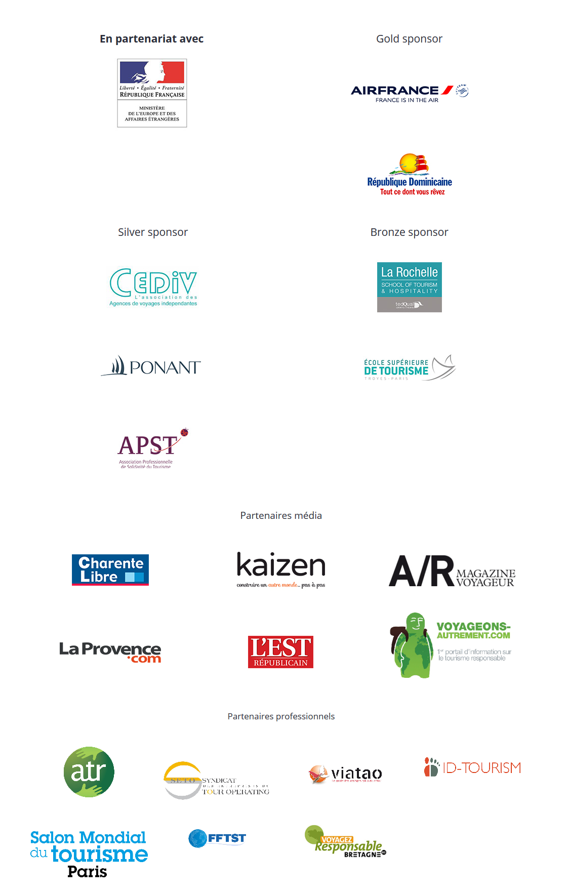 "Palmes du Tourisme Durable" : les médias grand public prennent le relais "Palmes du Tourisme Durable" : les médias grand public prennent le relais