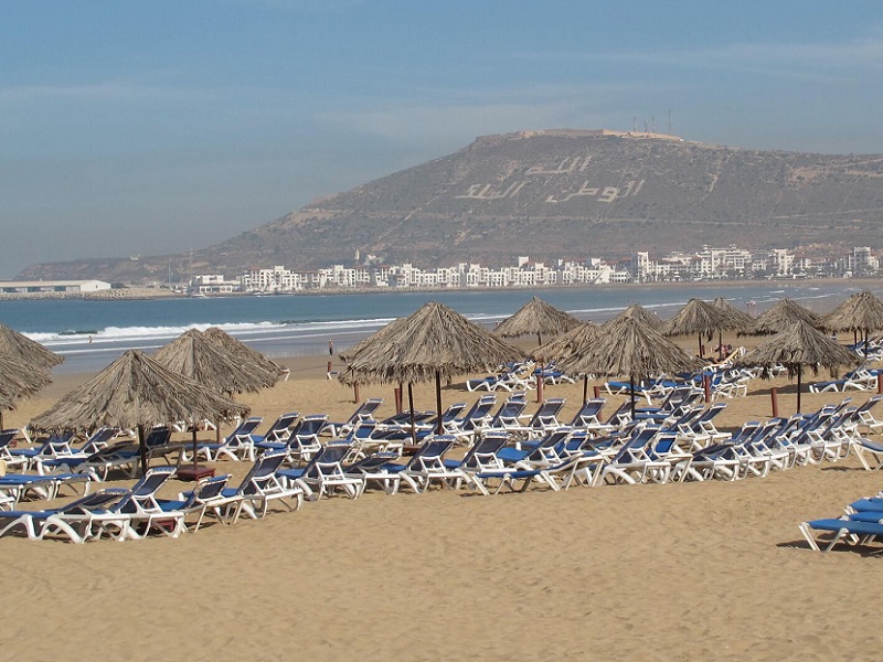 Le Maroc et ses plages séduisent de plus en plus de français pour les vacances hivernales - Crédit photo : JD