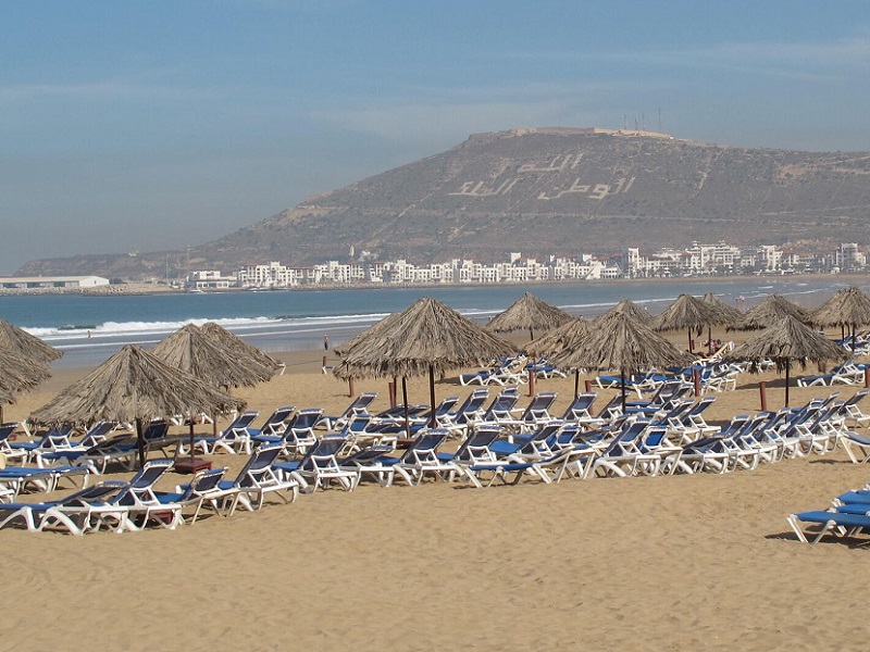 Le Maroc et ses plages séduisent de plus en plus de français pour les vacances hivernales - Crédit photo : JD