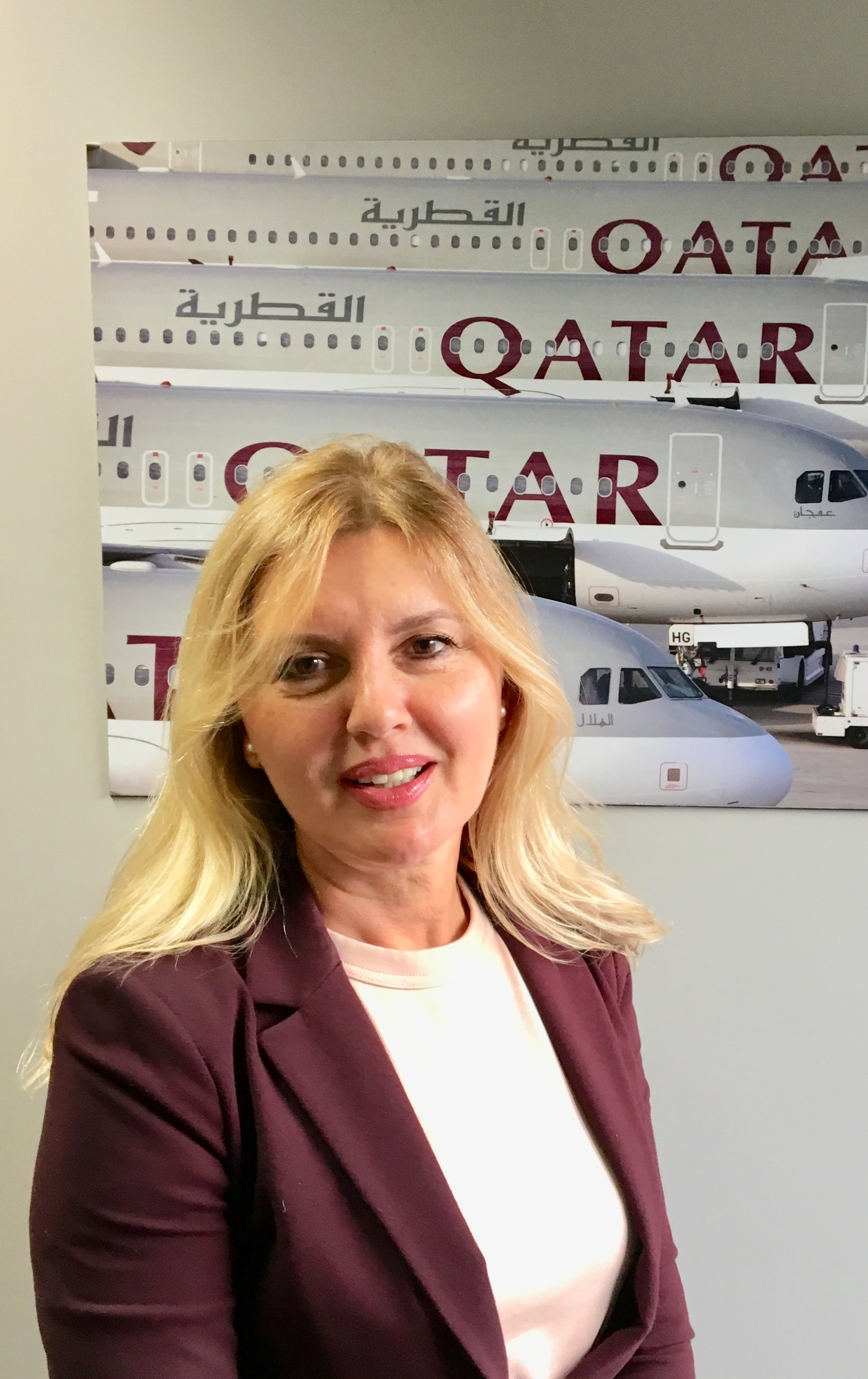 Morena Bronzetti - Photo Qatar Airways