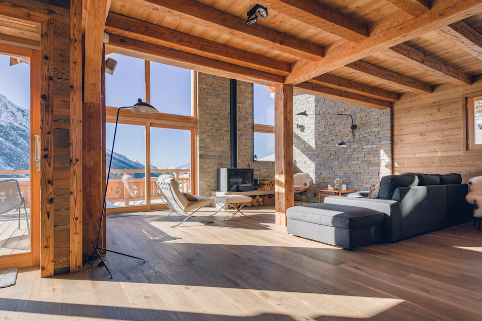 La marque Chalet de coeur commercialise des chalets privés haut de gamme avec services hôteliers. - Studio Chevojon