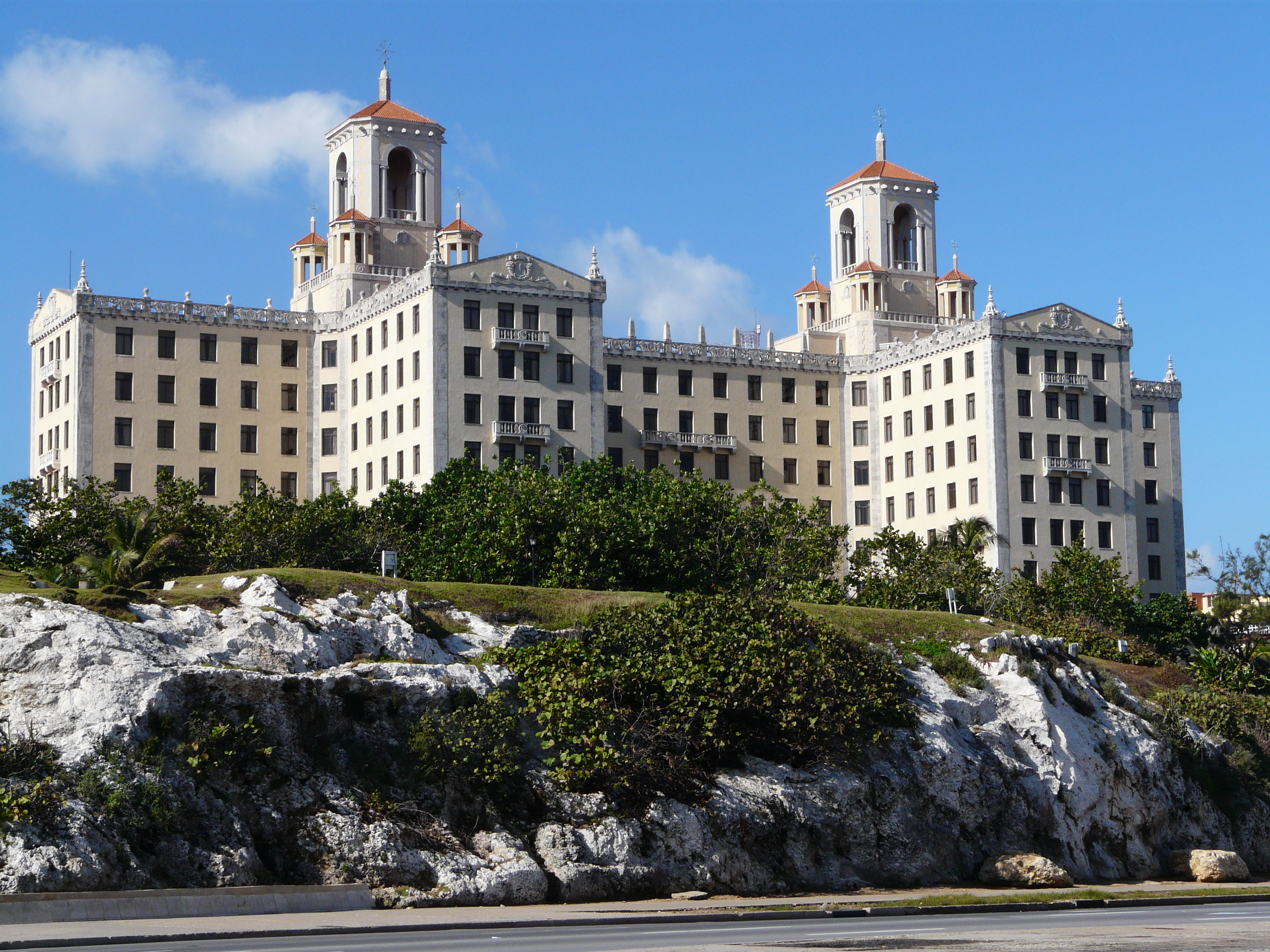 L'Hotel Nacional à La Havane, emblème de la ville. - DR
