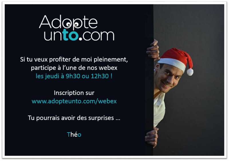 Les agents de voyages peuvent s’inscrire aux Webex (démos en ligne) d'une durée de 20 mn tous les jeudis à 9h30 et à 12h30 - Crédit Adopteunto.com