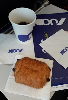 2,5€ le pain au chocolat, mais il est vraiment bon, bio et servi tiède ! - Photo CH