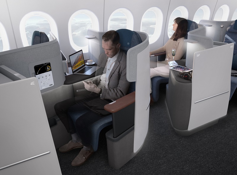 La future Business Class de Lufthansa sera disponible sur ses lignes régulières à partir de 2020, avec le déploiement du Boeing 777-9 - Photo Lufthansa