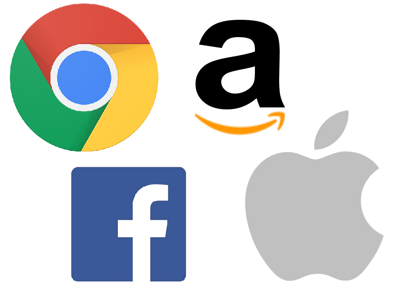 Les GAFA : Google - Amazon - Facebook - Apple - DR TourMaG