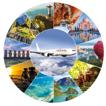 La Croisière Aérienne Tour du Monde en avion privé de Safrans du Monde, 22 jours, du 6 octobre au 27 octobre 2018 - DR La Croisière Aérienne Tour du Monde en avion privé de Safrans du Monde, 22 jours, du 6 octobre au 27 octobre 2018 - DR