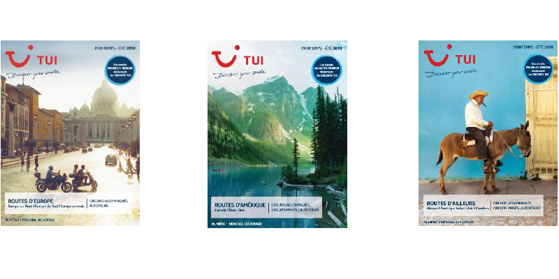 les brochures circuits TUI 2018
