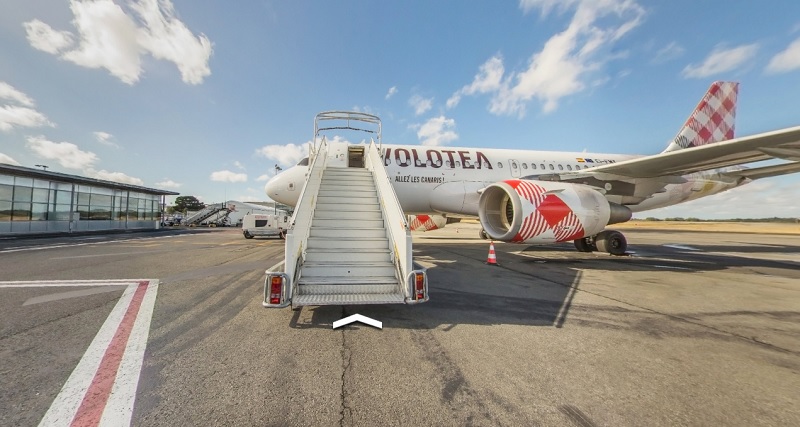 Capture écran site Volotea.com