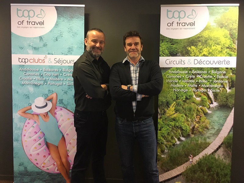 Yann Richard et Jean-Claude Gaudin - DR Top Of travel Yann Richard et Jean-Claude Gaudin - DR Top Of travel