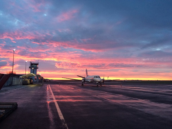 Crédit photo : compte Twitter @AeroportdeCaen