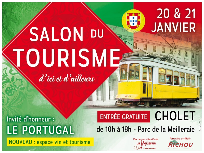 Richou et le parc des expositions de Cholet sont partenaires pour le Salon du Tourisme d'ici et d'ailleurs