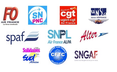 Air France : grève générale le 22 février 2018