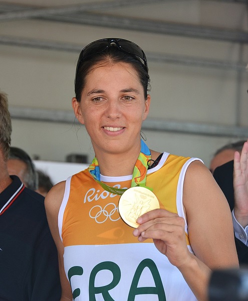 Charline Pico, médaillée olympique 2016 - DR Wikicommons