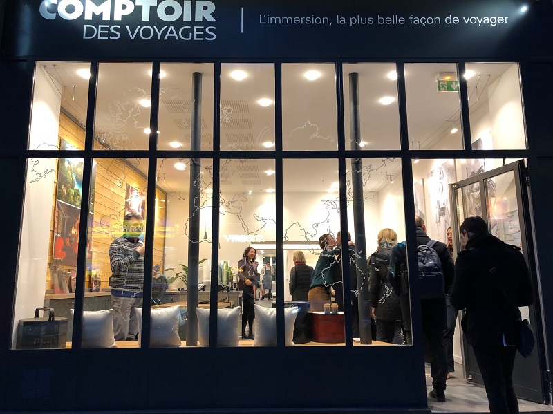 Inauguration de l'agence Comptoir des voyages à Lille - DR Comptoir