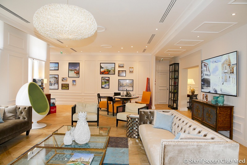 Club Med compte déployer une dizaine d’appartements-boutiques en France d’ici 2021 - Appartement boutique des Champs-Elysées - Photo Shérif Scouri Club Med