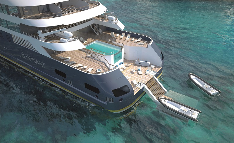 La marina du Ponant Explorers - DR Studio Ponant