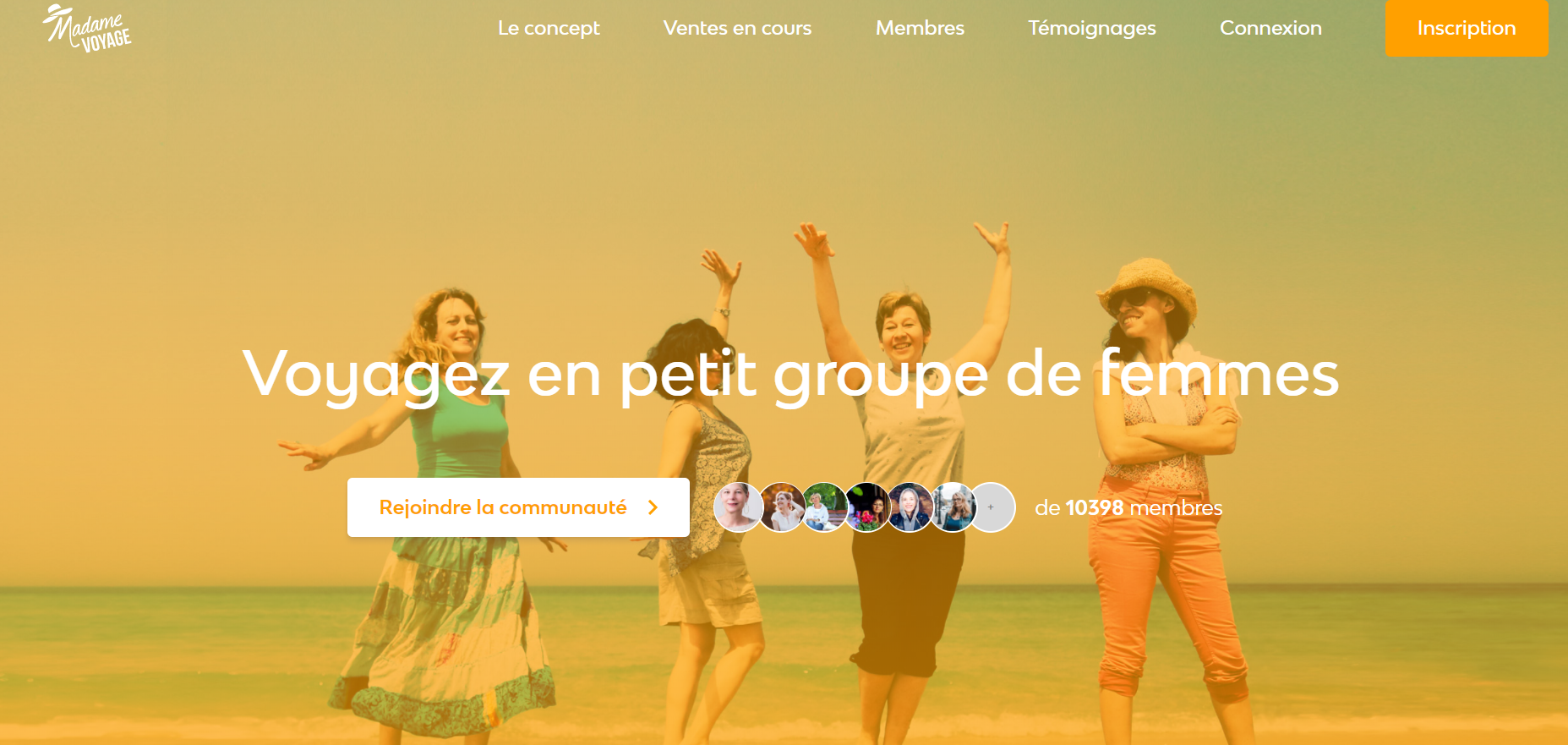 site comme copine de voyage