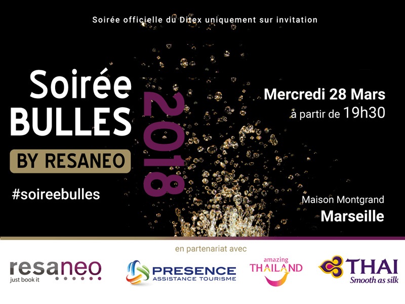 DITEX 2018 : RESANEO lance la soirée officielle du DITEX le 28 mars