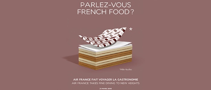 Air France est partenaire de l'opération "Goût de/Good France" - Crédit photo : Air France