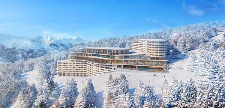 Le dimanche 16 décembre 2018 ouvrira son nouveau resort Les Arcs Panorama - DR Club Med