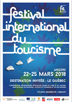 Le Festival International du Tourisme se tiendra à Angers du 22 au 25 mars 2018  - DR