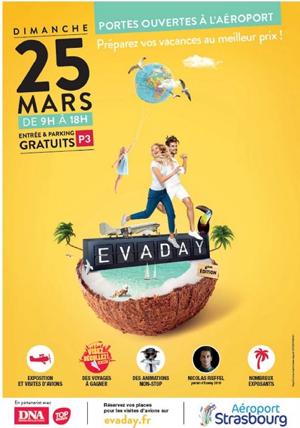 L'aéroport de Strasbourg ouvre ses portes le 25 mars 2018 L'aéroport de Strasbourg ouvre ses portes le 25 mars 2018