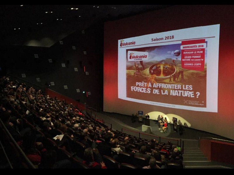 Le 19 mars 2018 a eu lieu la présentation du programme vulcania 2018 - crédit photo Parc Vulcania