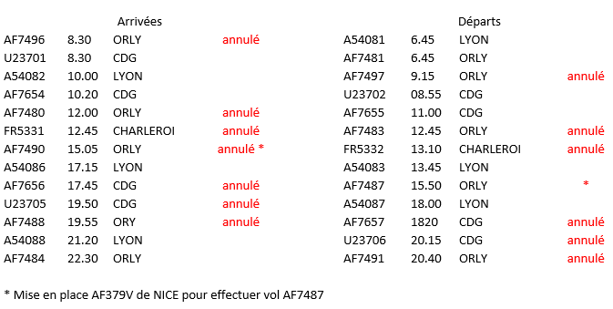 Grève : 13 vols annulés à Biarritz le 22 mars
