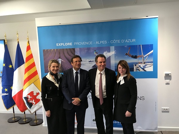 François de Canson et Renaud Muselier au CRT PACA - Crédit photo : compte Twitter @Tourisme_Paca François de Canson et Renaud Muselier au CRT PACA - Crédit photo : compte Twitter @Tourisme_Paca