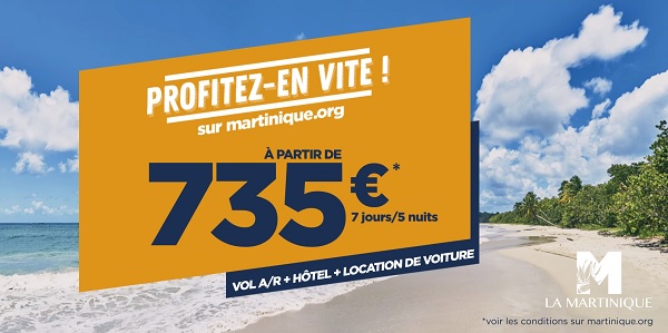 La Martinique lance une campagne 100% digitale pour multiplier les ventes - Crédit photo : capture écran film promotionnel du Comité Martiniquais du Tourisme