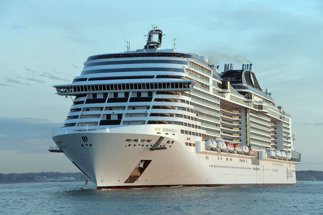 Le MSC Meraviglia le plus grand navire construit par un armateur européen est sorti des chantiers de Saint-Nazaire. Inauguré en juin 2018. Il sera bientôt rejoint par son navire jumeau, le MSC Bellissima (mars 2019). MSC. Le MSC Meraviglia le plus grand navire construit par un armateur européen est sorti des chantiers de Saint-Nazaire. Inauguré en juin 2018. Il sera bientôt rejoint par son navire jumeau, le MSC Bellissima (mars 2019). MSC.