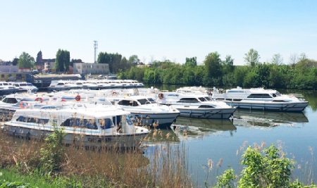La nouvelle base du Boat à Saint- Jean-de-Losne (Côte-d'Or)  - DR Le Boat