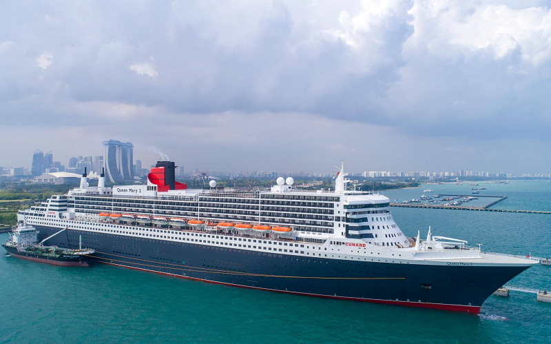 Offre spéciale agents de voyages à bord du Queen Mary 2 - Photo Facebook Cunard