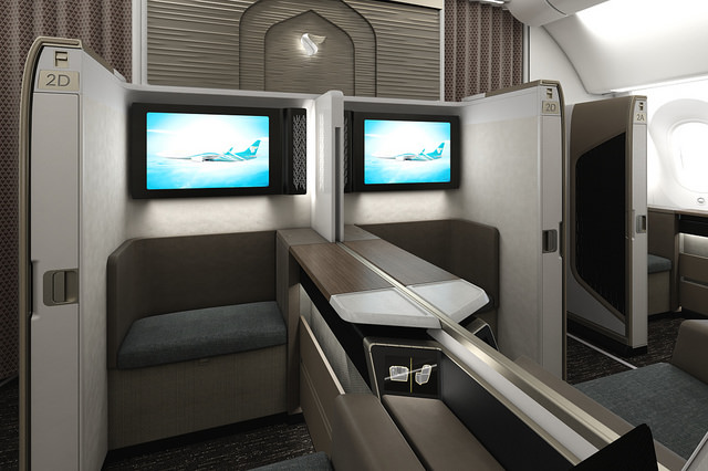 La nouvelle Mini Suite First Class d'Oman Air - DR