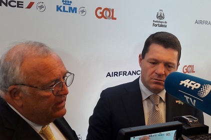 Patrick Alexandre (Air France) et Pieter Elbers (KLM)