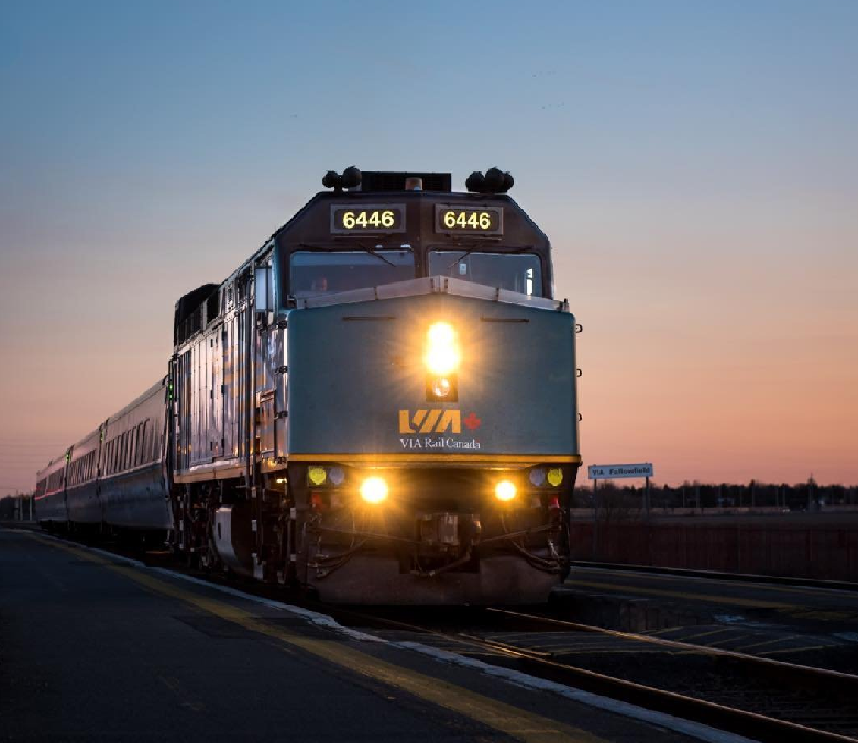 Via Rail a transporté 4,4 millions de passagers en 2017 - Photo Instagram