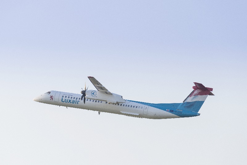 Luxair Luxembourg Airlines Bombardier Q-400 - Photo LuxairGroup