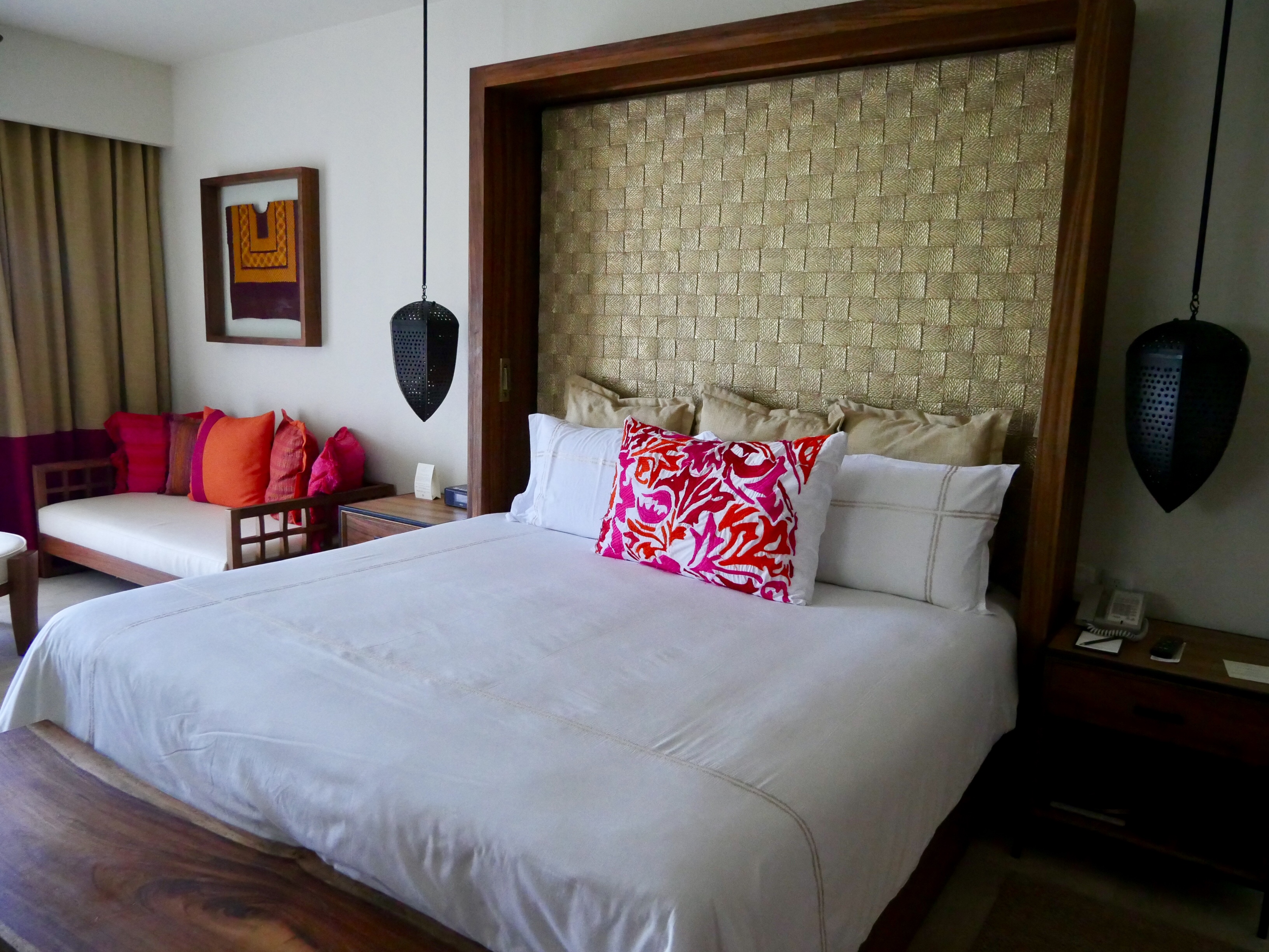 Chambre double du Secrets Akumal © LM Chambre double du Secrets Akumal © LM