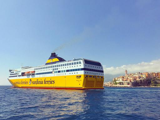 Le Pascal Lota, navire amiral de la flotte Corsica Ferries, lancé en 2017. Photo Corsica Ferries