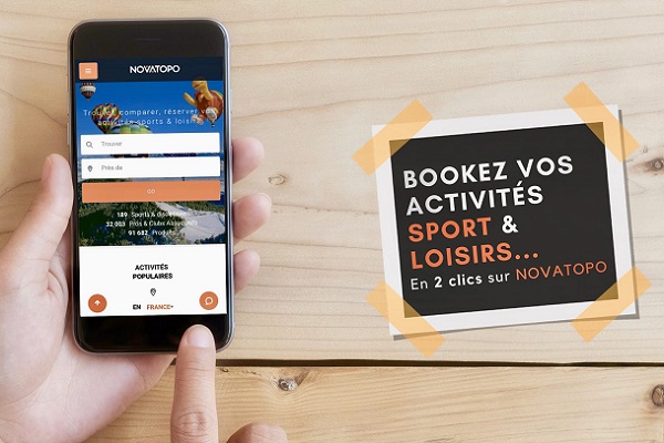 Novatopo veut devenir le TripAdvisor des sports et loisirs - Crédit photo : Novatopo