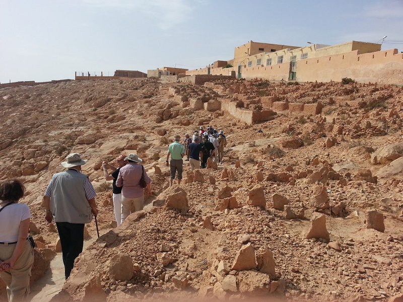 Les circuits culturels s'adressent à des groupes de 12 à 20 personnes maximum. Ici, à Ghardaïa - DR : Algérie Tours
