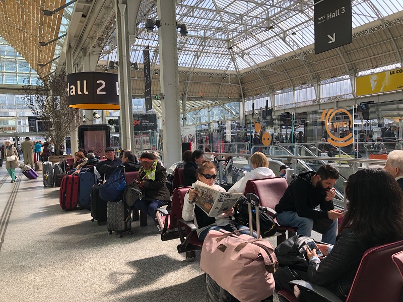 En moyenne un train sur deux ce 24 mai 2018 - crédit photo : TourMaG.com JdL