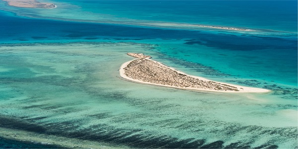 50 îles seront aménagées pour accueillir des touristes au large de l'Arabie Saoudite, dans le cadre du projet Red Sea Project - Crédit photo : Center for international communication